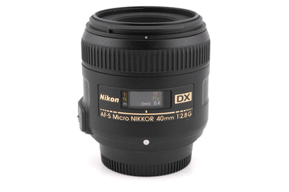 Nikon 40mm f2.8 AF-S Micro Nikkor G