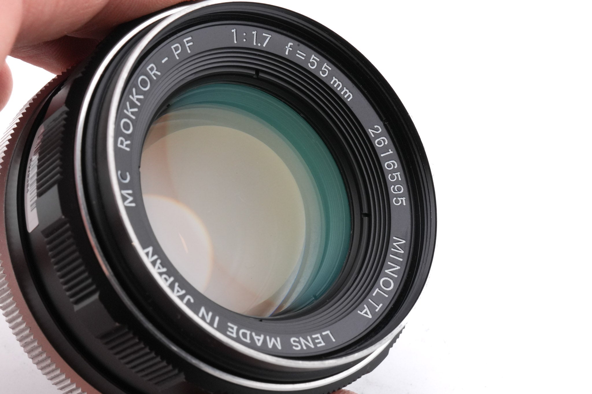 Minolta 55mm f1.7 MC Rokkor-PF