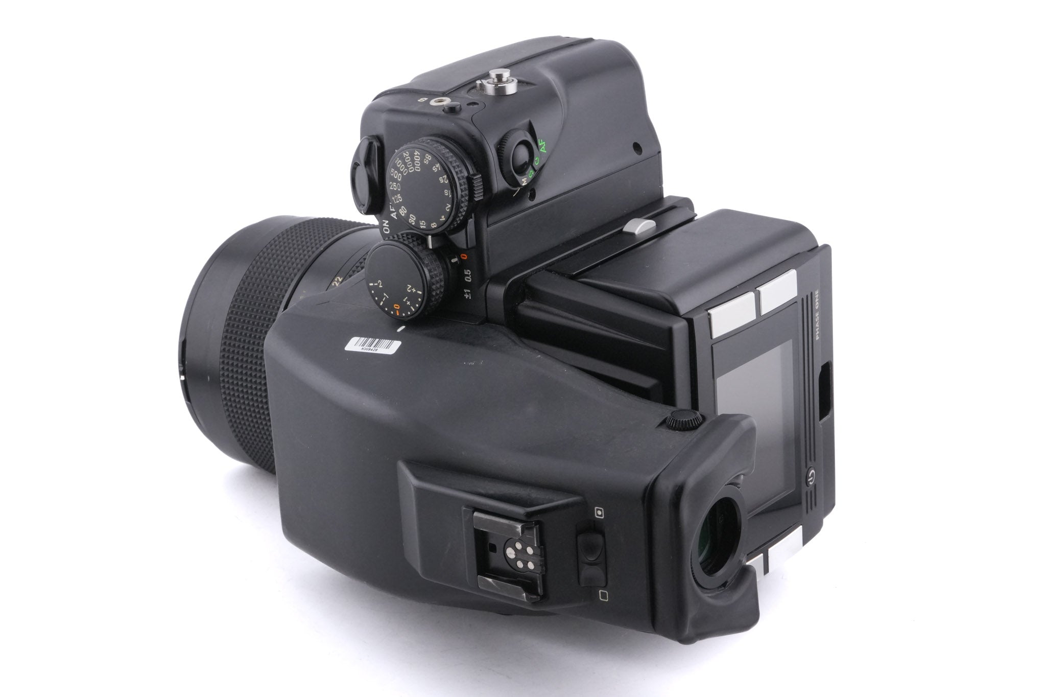 Contax 645 + P25 Digital Back + 80mm f2 Planar T* + MF-1 AE Prism