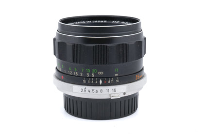 Minolta 35mm f2.8 Auto W.Rokkor-HG