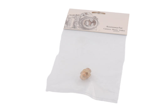 StudioKing MC-1060A 3/8" - 3/8" Male Spigot Adapter