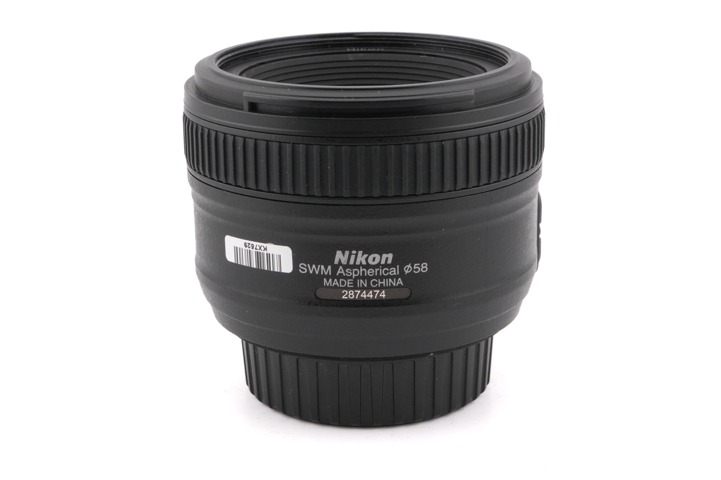 Nikon 50mm f1.8 AF-S Nikkor G