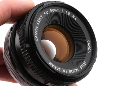 Canon 50mm f1.8 S.C.