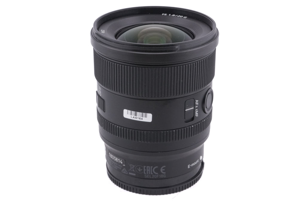 Sony 20mm f1.8 G (SEL20F18G)