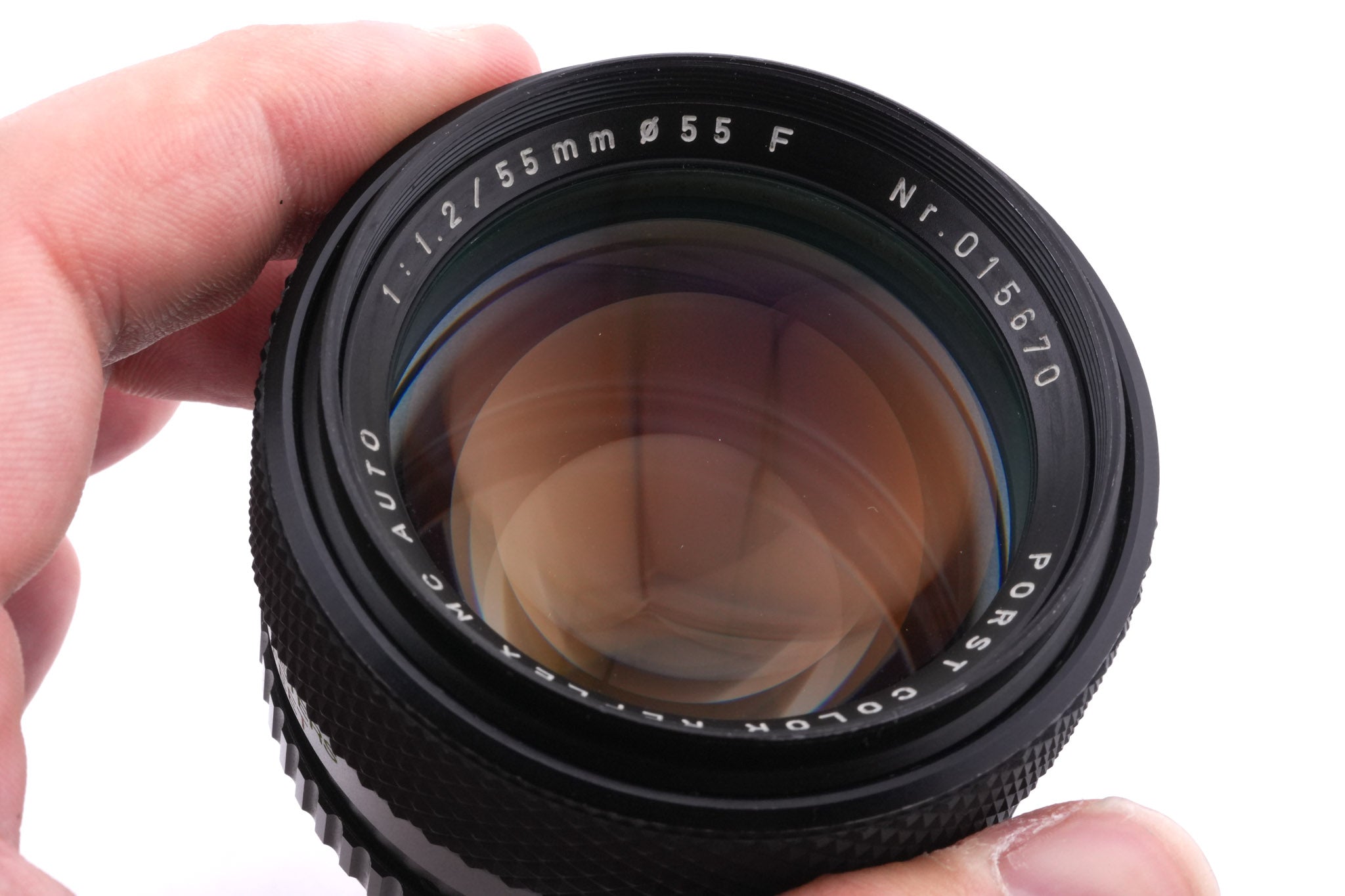 Porst 55mm f1.2 Color Reflex F MC Auto