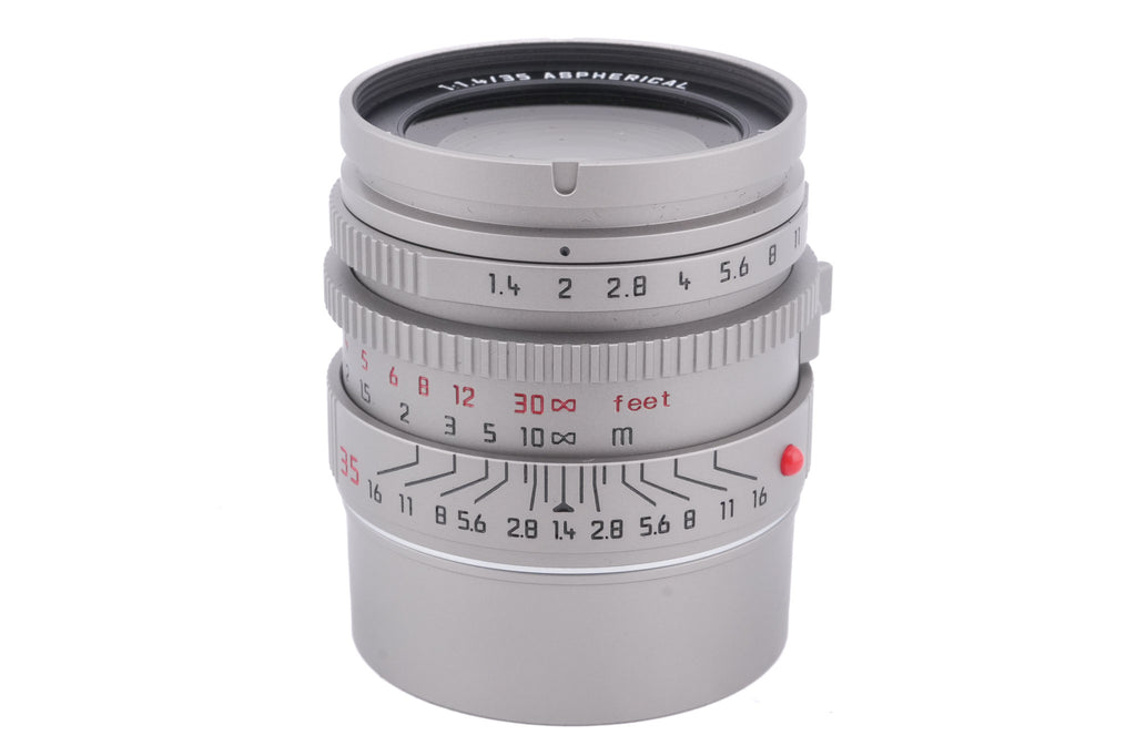 Light Lens Lab 35mm f1.4 Aspherical (Titanium)