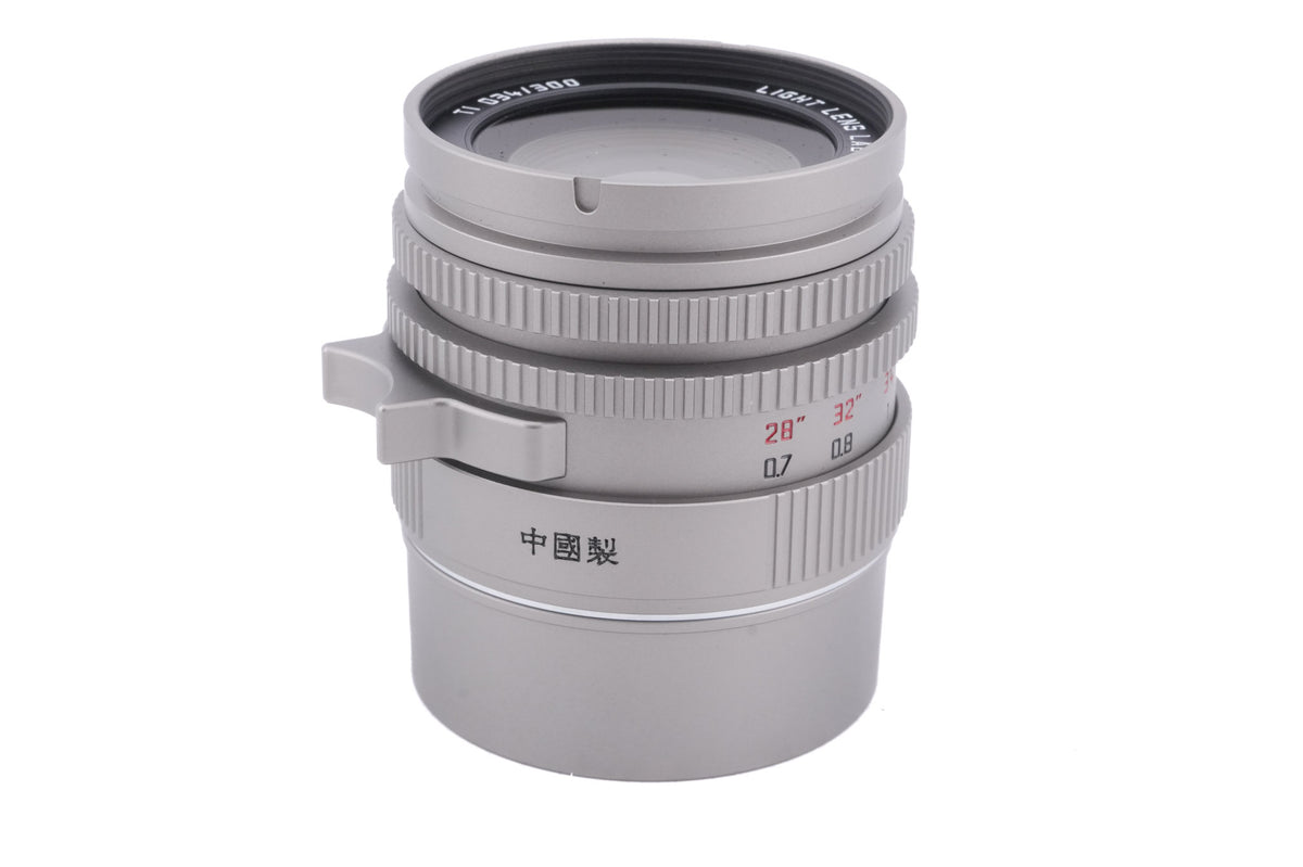 Light Lens Lab 35mm f1.4 Aspherical (Titanium)