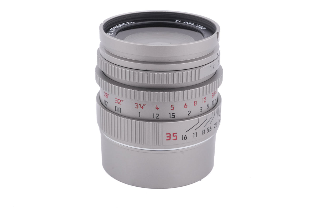Light Lens Lab 35mm f1.4 Aspherical (Titanium)