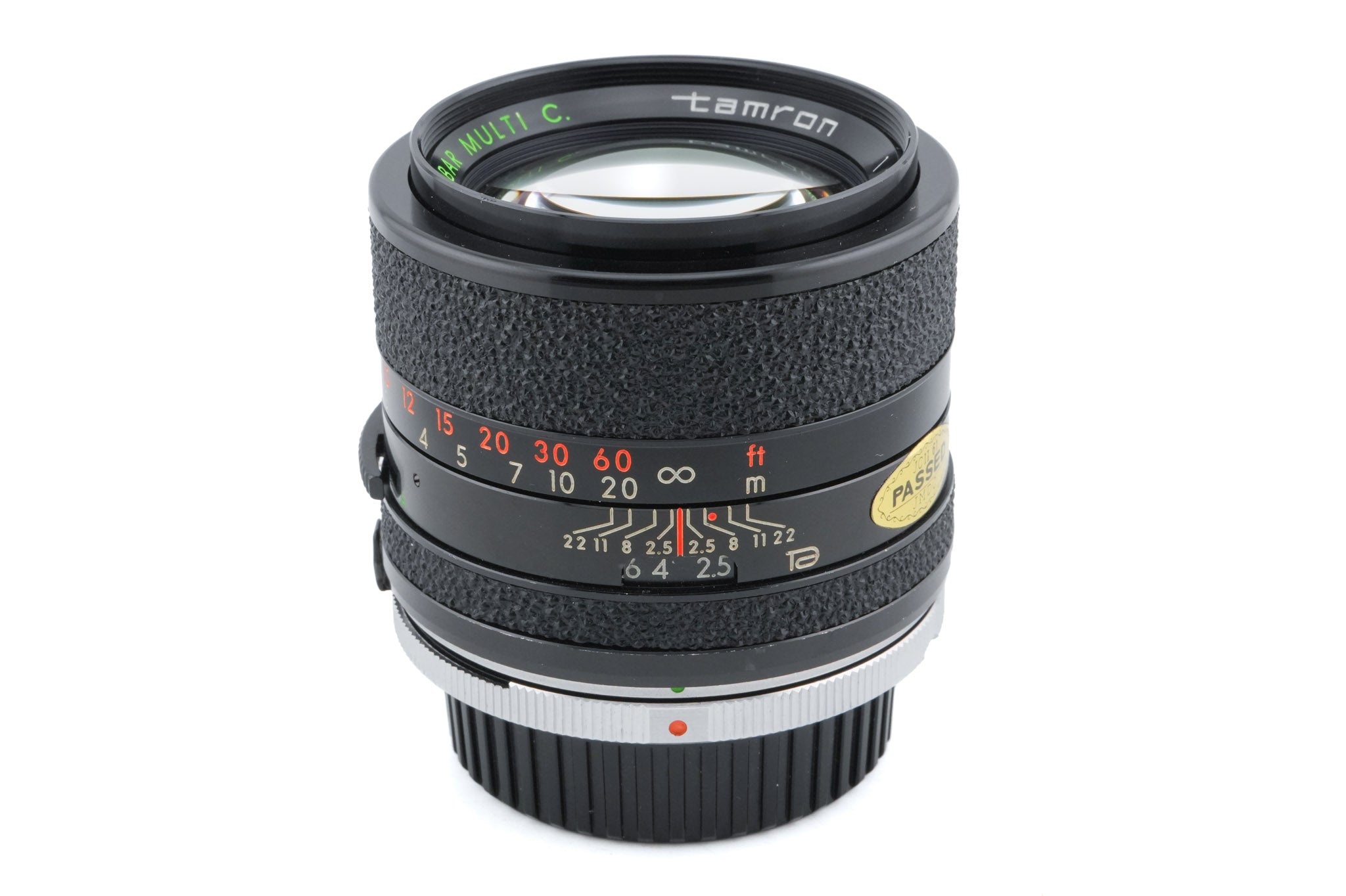 Tamron 105mm f2.5 BBAR Multi C. + Adaptall - Pentax K.M. Adapter