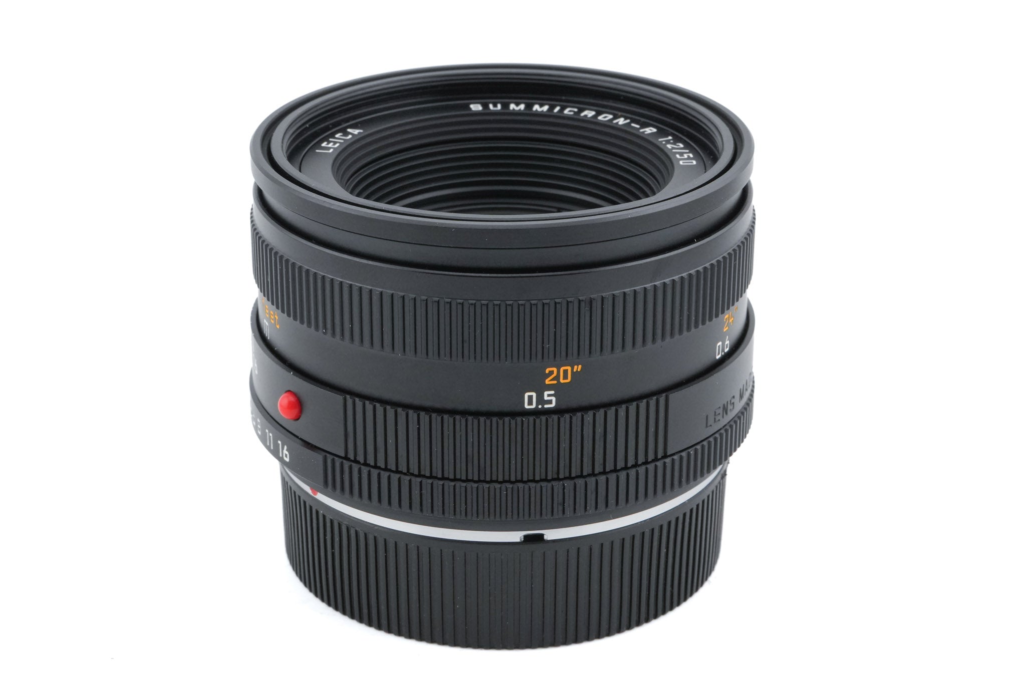 Leica 50mm f2 Summicron-R (Type II) (3rd Cam) (11216)