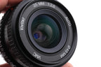 Vivitar 35mm f2.8 Auto VMC