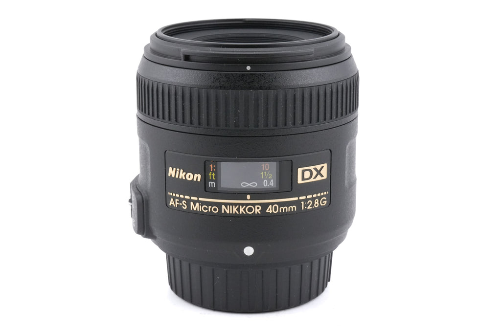 Nikon 40mm f2.8 AF-S Micro Nikkor G