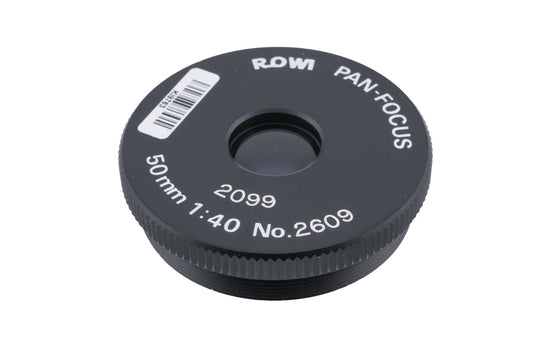 Rowi 50mm f40 Pan-Focus - Lens