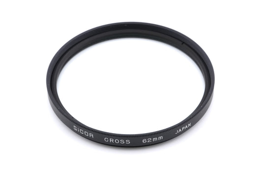 Sicor 62mm Cross Screen Filter - Accessory
