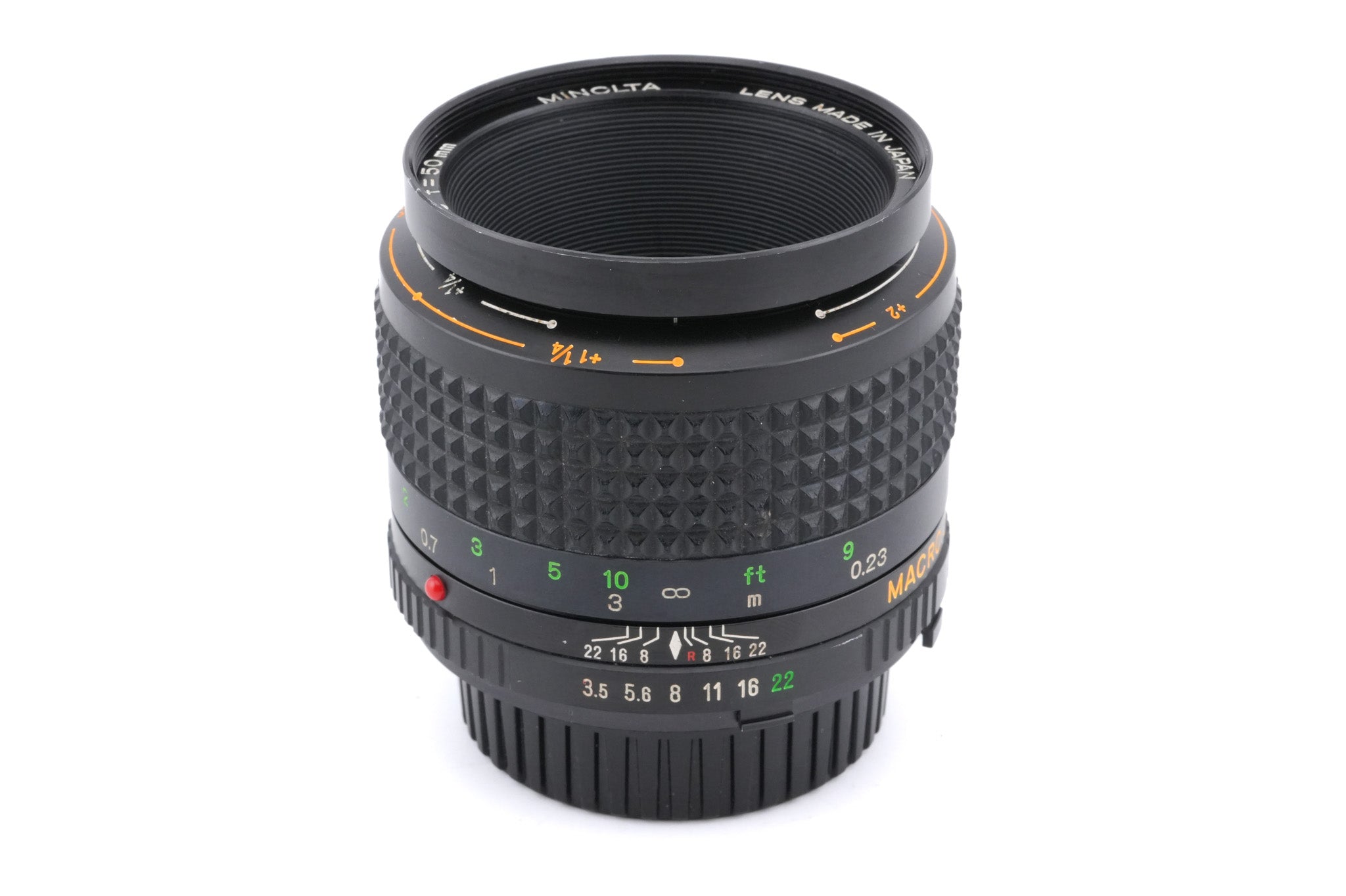Minolta 50mm f3.5 MD Macro Rokkor - Lens