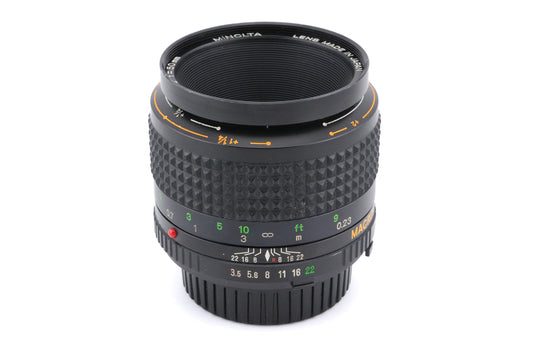 Minolta 50mm f3.5 MD Macro Rokkor - Lens