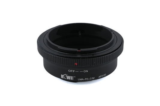 Kiwi Canon FD - Canon EF-M Adapter (LMA-FD_C/M) - Accessory