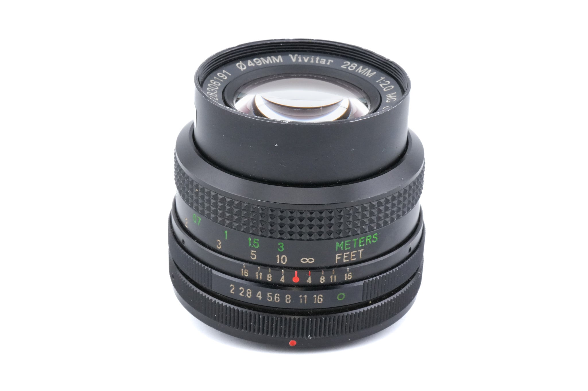 Vivitar 28mm f2 MC Close Focus Wide Angle - Lens