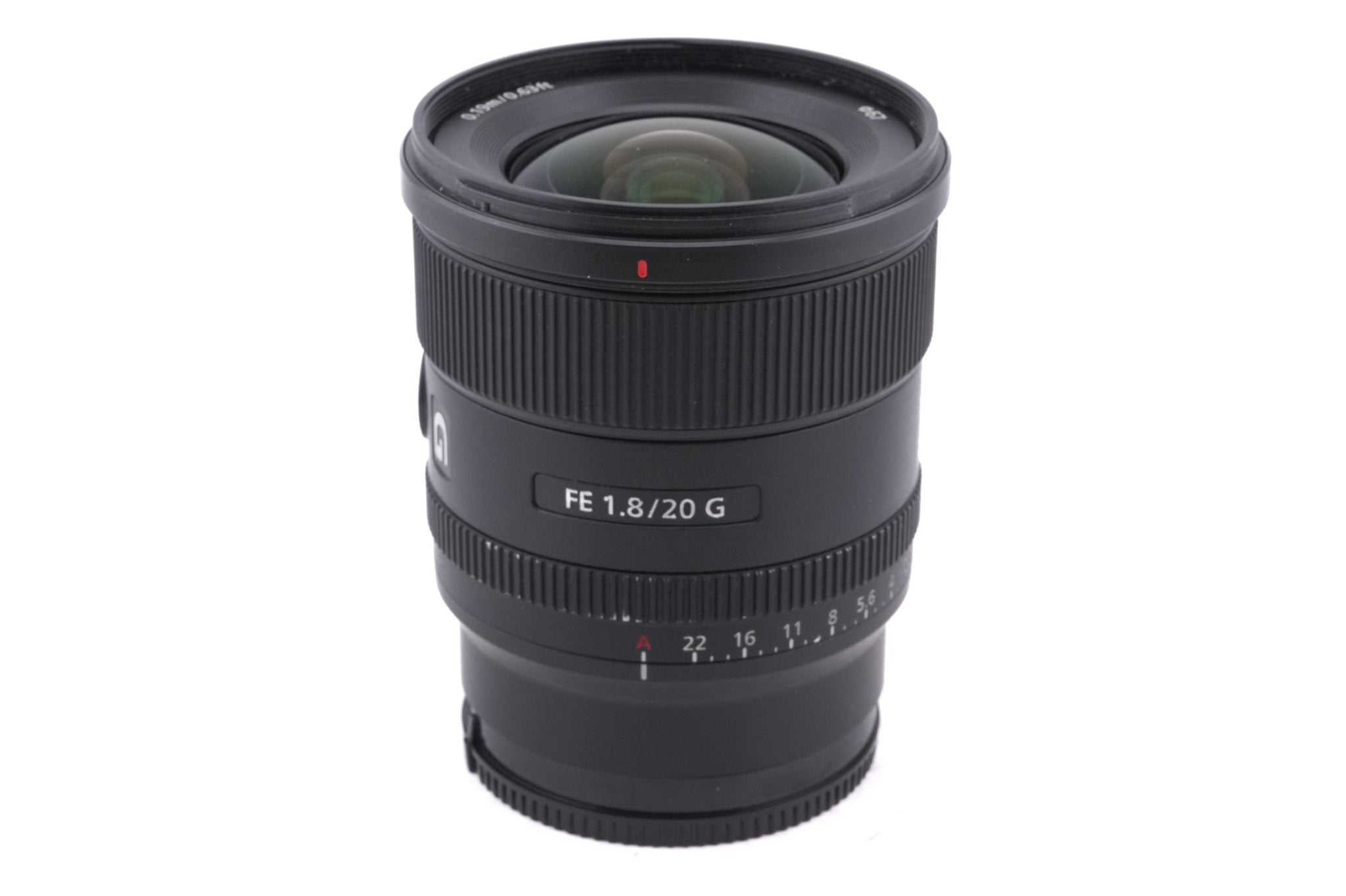 Sony 20mm f1.8 G (SEL20F18G) - Lens
