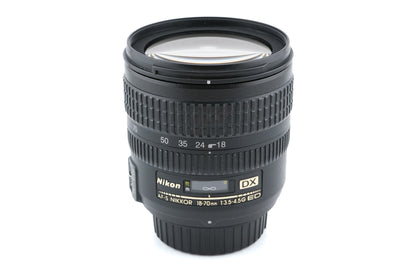 Nikon 18-70mm f3.5-4.5 AF-S Nikkor G ED