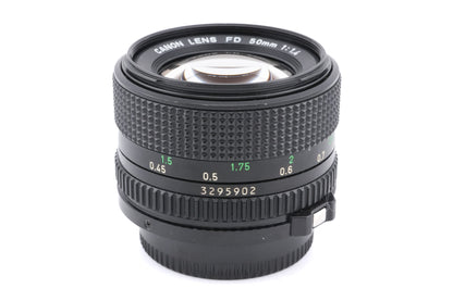 Canon 50mm f1.4 FDn