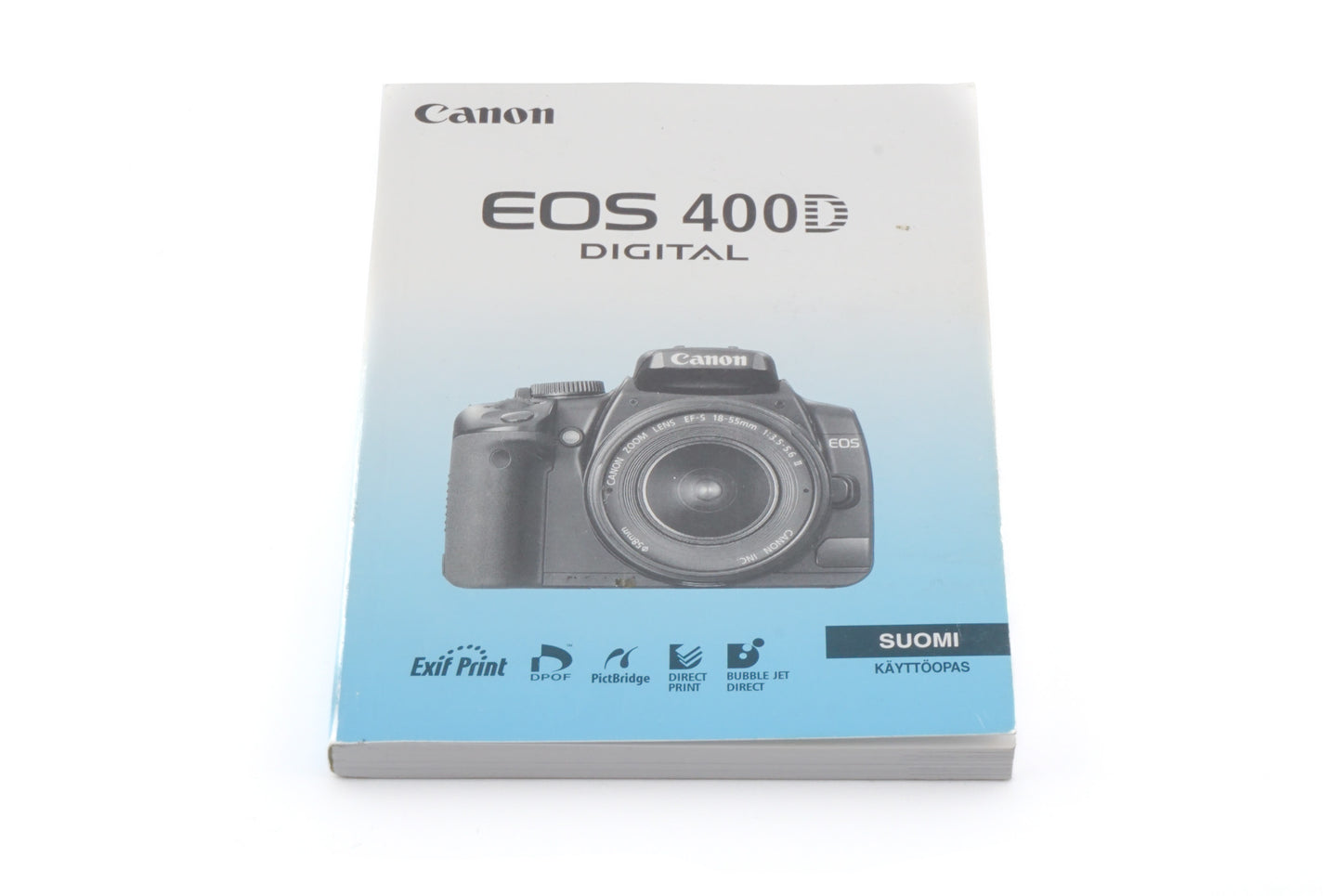 Canon EOS 400D Instructions