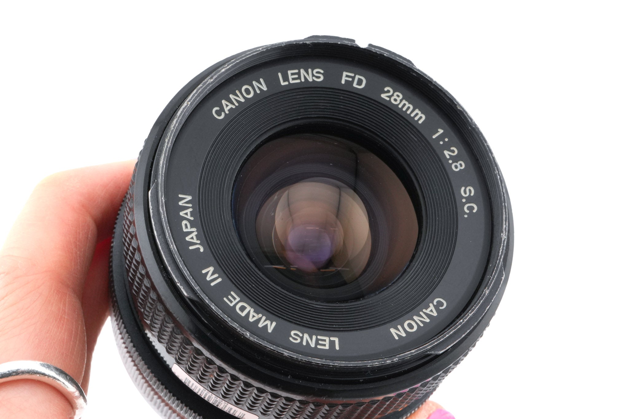 Canon 28mm f2.8 S.C.