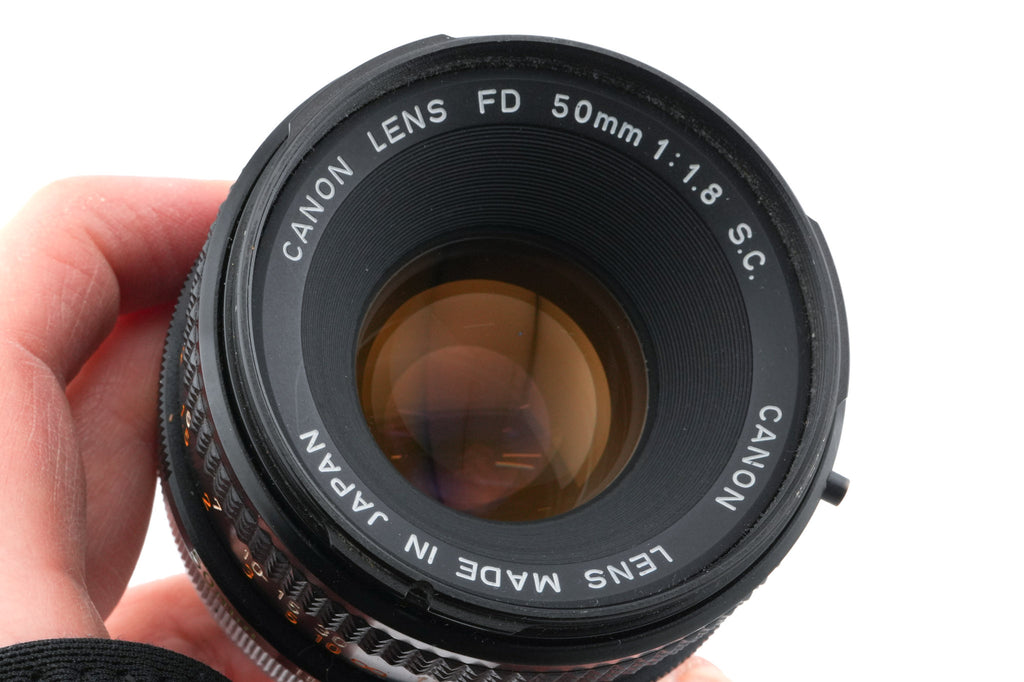 Canon 50mm f1.8 S.C.