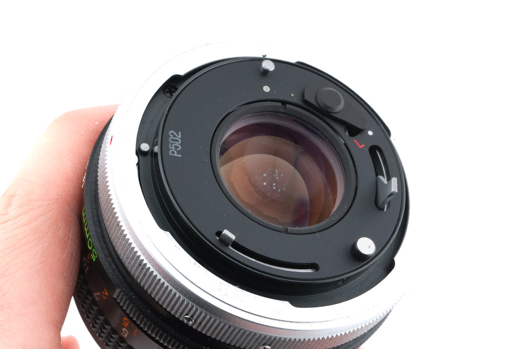 Canon 50mm f1.8 S.C.