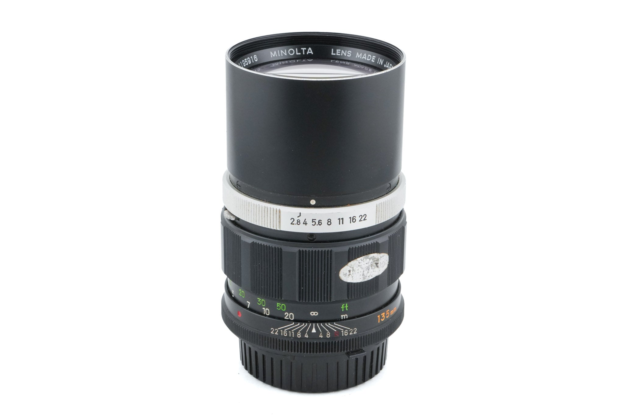 Minolta 135mm f2.8 MC Tele Rokkor-PF