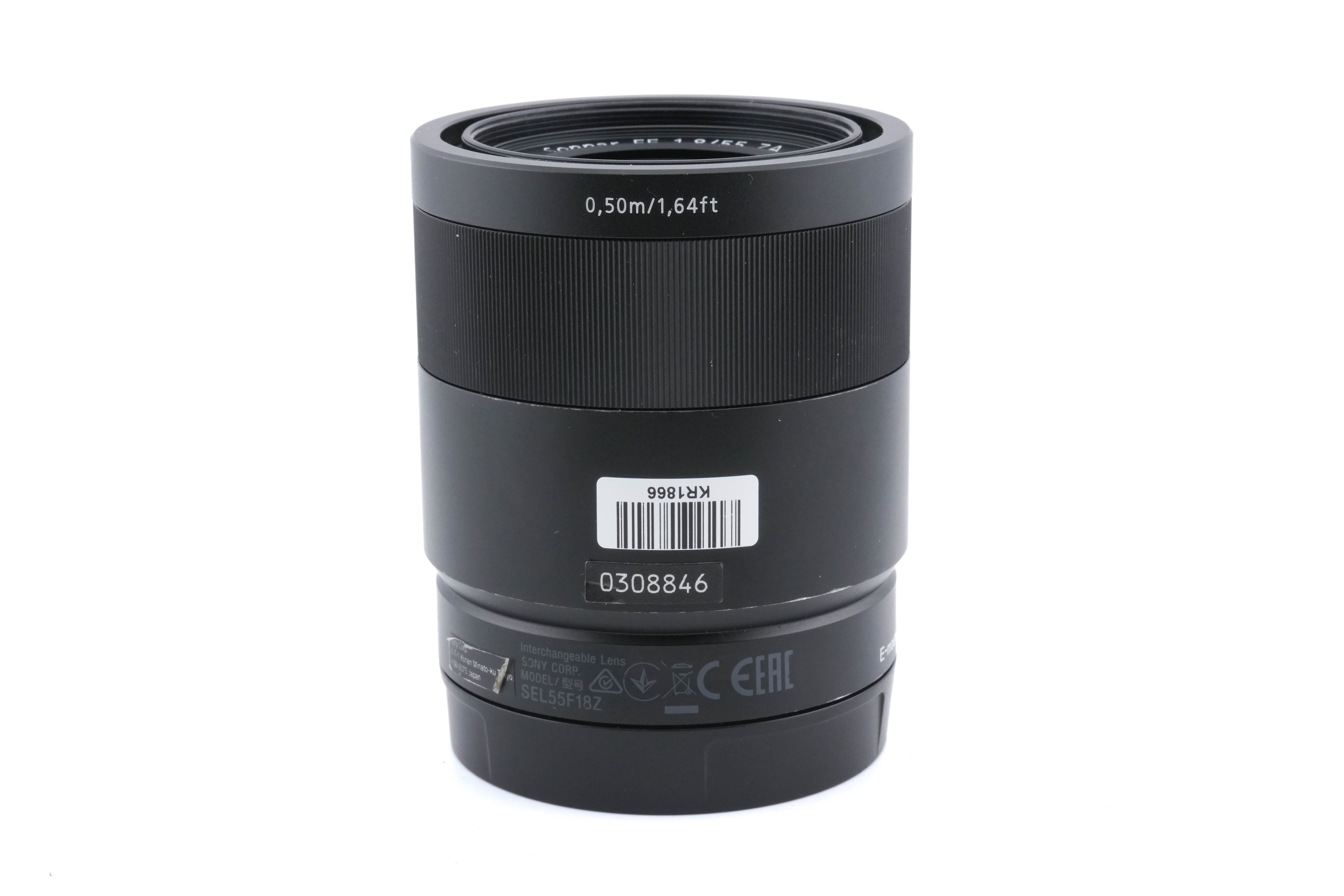 【jara】Sonnar T* FE 55mm F1.8 ZA Sony 55mm f1.8 Sonnar T* ZA - Lens – Kamerastore