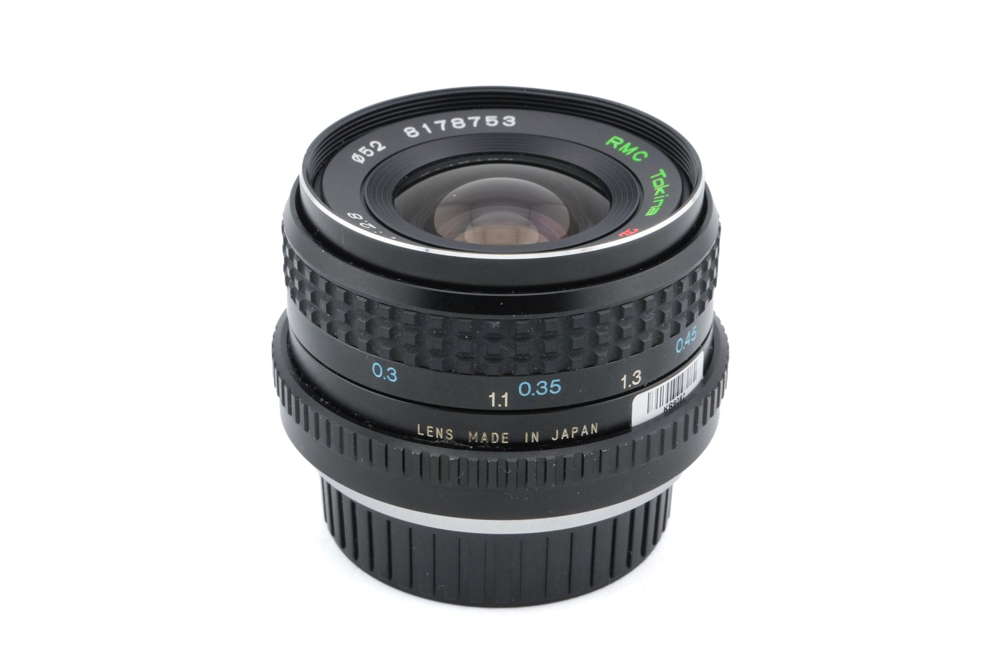 Tokina 28mm f2.8 RMC