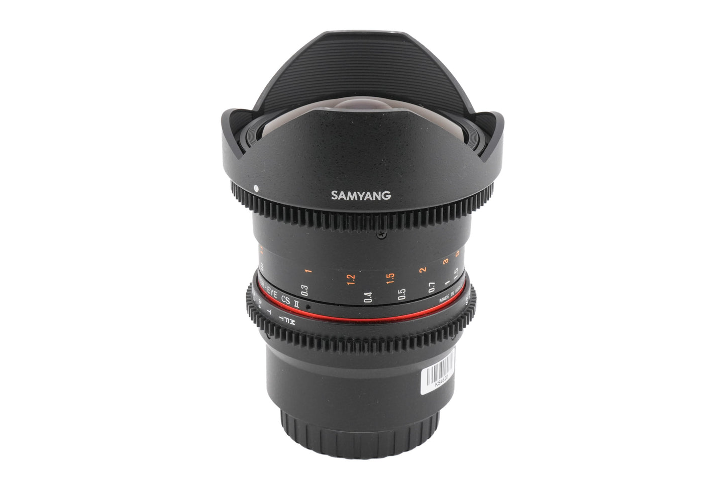 Samyang 8mm T3.8 VDSLR UMC Fish-Eye CS II