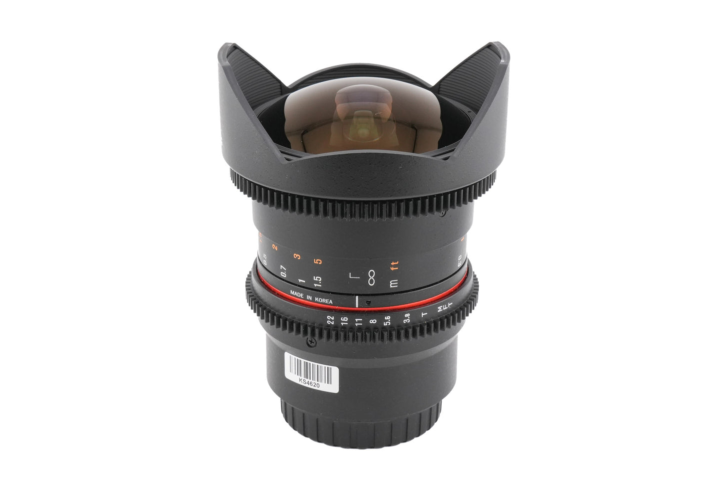 Samyang 8mm T3.8 VDSLR UMC Fish-Eye CS II