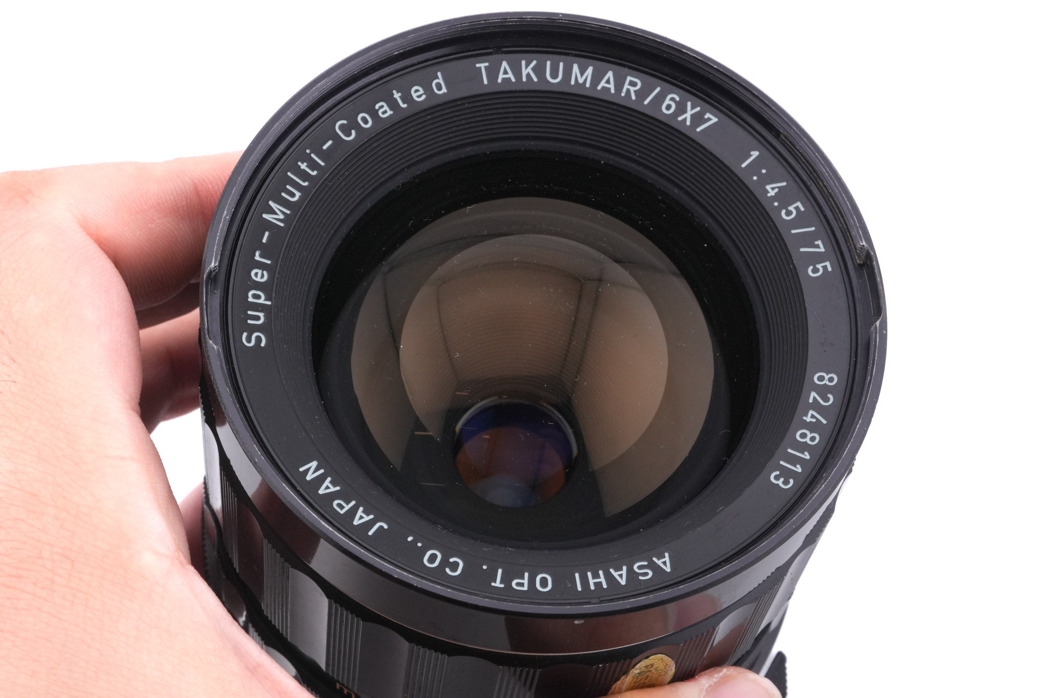 Pentax 75mm f4.5 Super-Multi-Coated Takumar 6x7