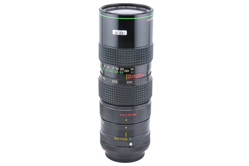Hanimex 75-300mm f5.6 MC Macro Auto Zoom