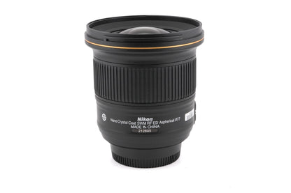 Nikon 20mm f1.8 AF-S Nikkor G ED N