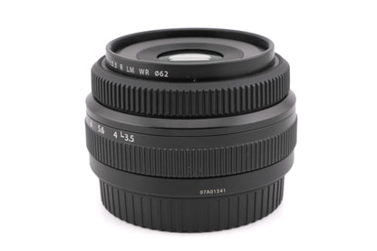 Fujifilm 50mm f3.5 Fujinon GF R LM WR