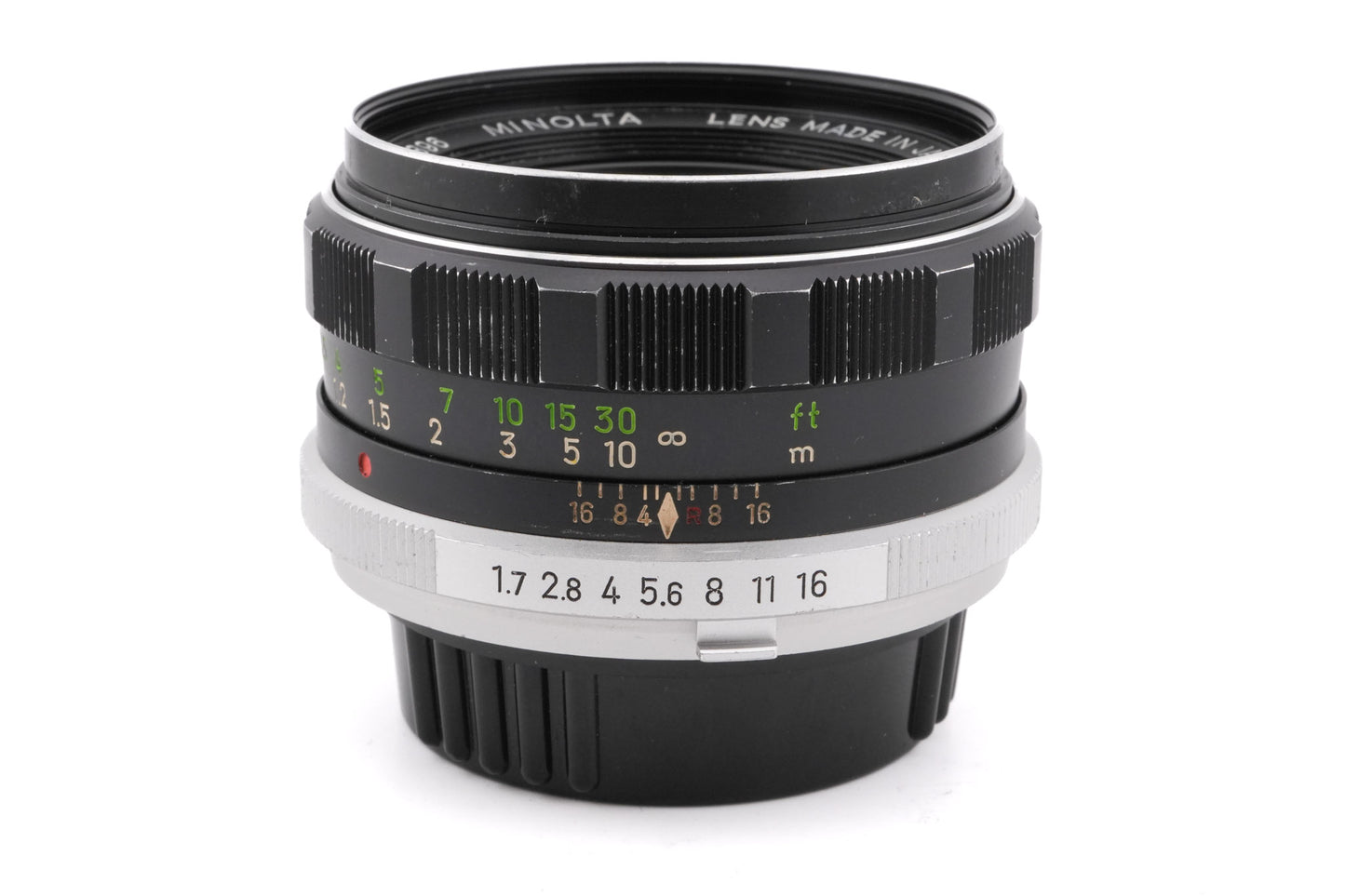 Minolta 55mm f1.7 MC Rokkor-PF