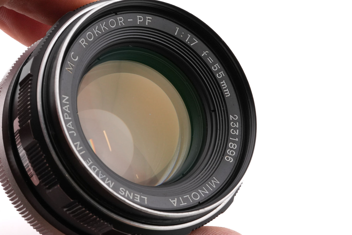 Minolta 55mm f1.7 MC Rokkor-PF