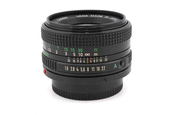 Canon 50mm f1.8 FDn – Kamerastore