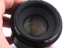 Canon 50mm f1.8 II