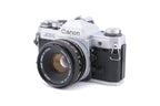 Canon AE-1 + 50mm f1.8 S.C.