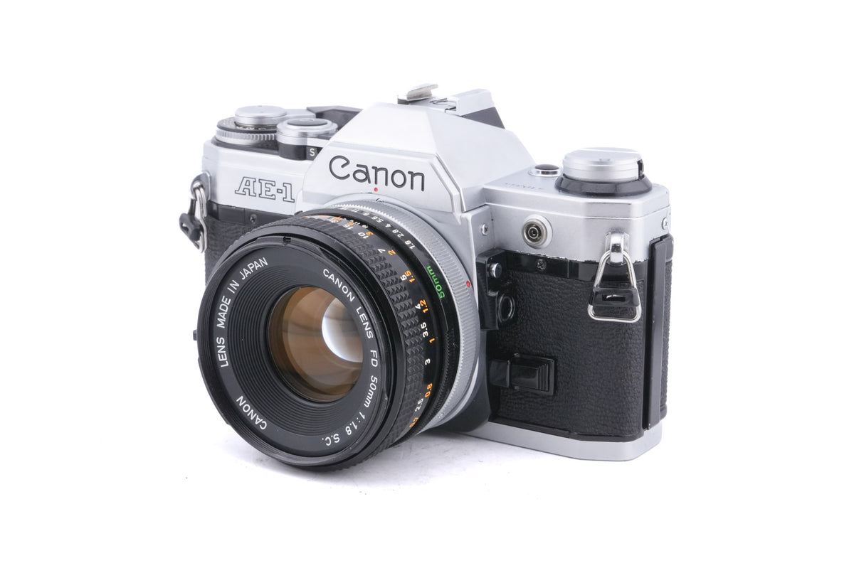Canon AE-1 + 50mm f1.8 S.C.