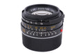 Leica 35mm f2 Summicron-M (Type IV) (Black, 11310)