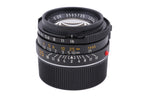 Leica 35mm f2 Summicron-M (Type IV) (Black, 11310)