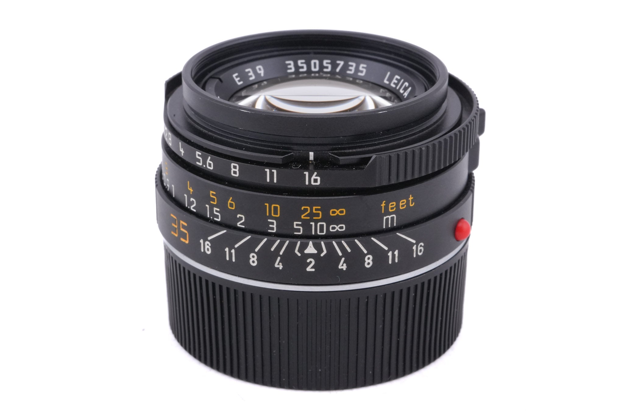 Leica 35mm f2 Summicron-M (Type IV) (Black, 11310)