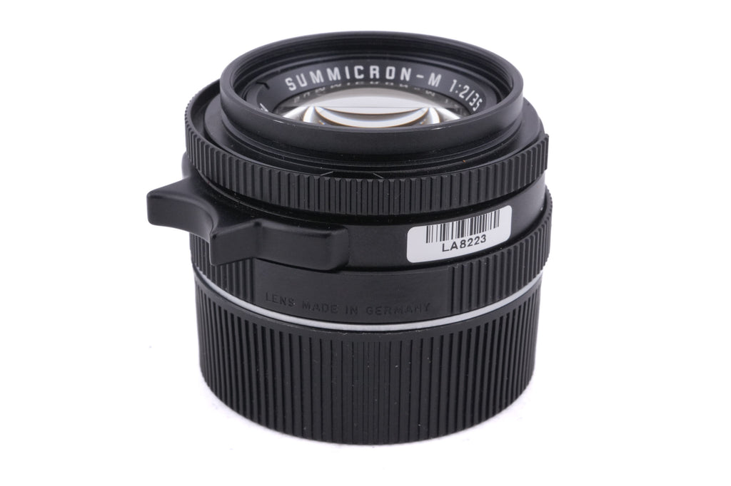 Leica 35mm f2 Summicron-M (Type IV) (Black, 11310)