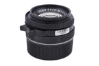 Leica 35mm f2 Summicron-M (Type IV) (Black, 11310)