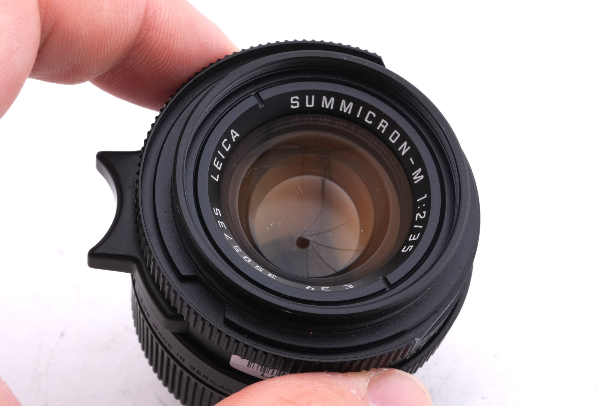 Leica 35mm f2 Summicron-M (Type IV) (Black, 11310)